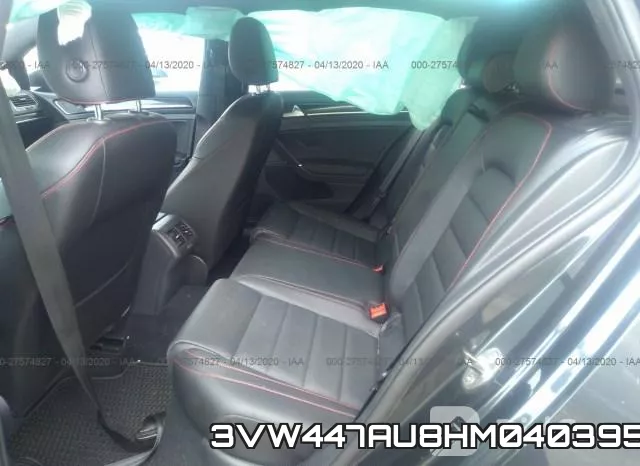 3VW447AU8HM040395 фото 9