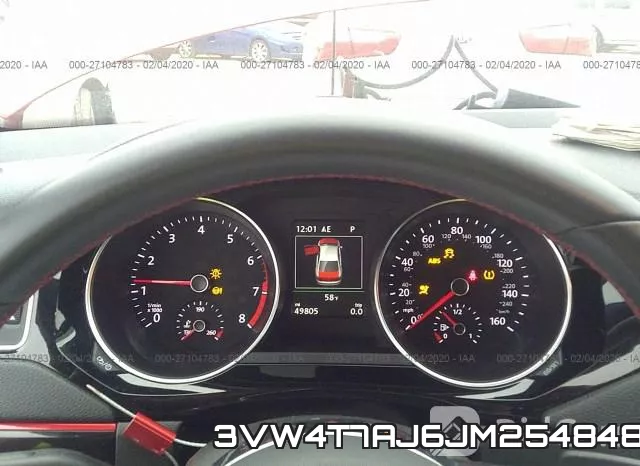 3VW4T7AJ6JM254848 фото 8