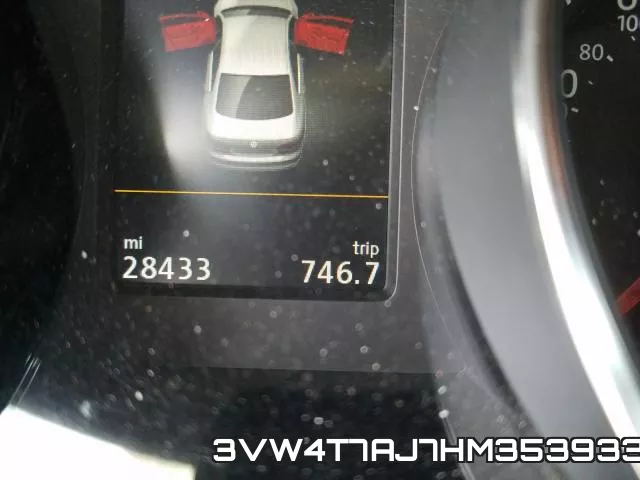 3VW4T7AJ7HM353933 фото 9