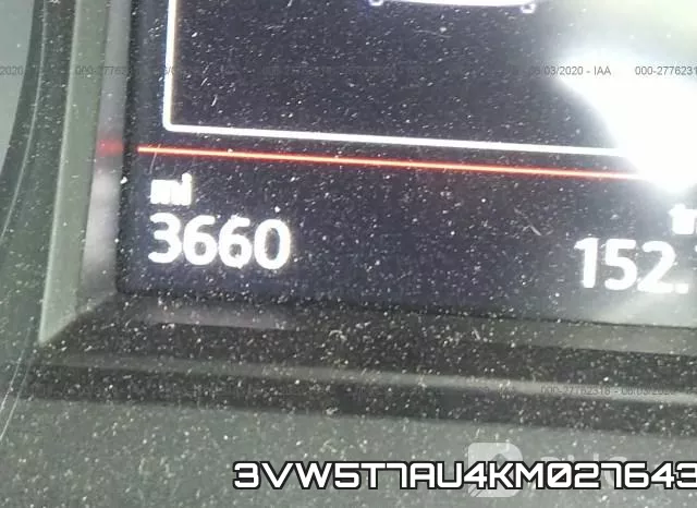 3VW5T7AU4KM027643 фото 8