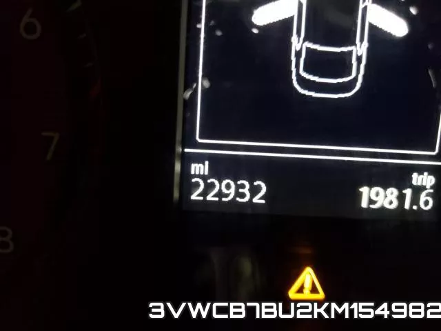 3VWCB7BU2KM154982 фото 9