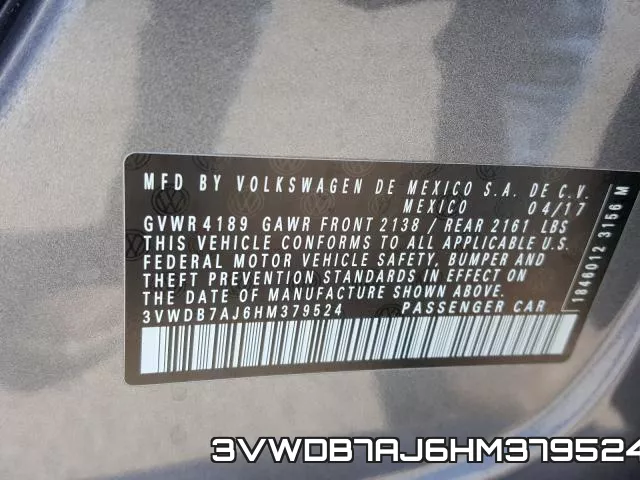 3VWDB7AJ6HM379524 фото 2