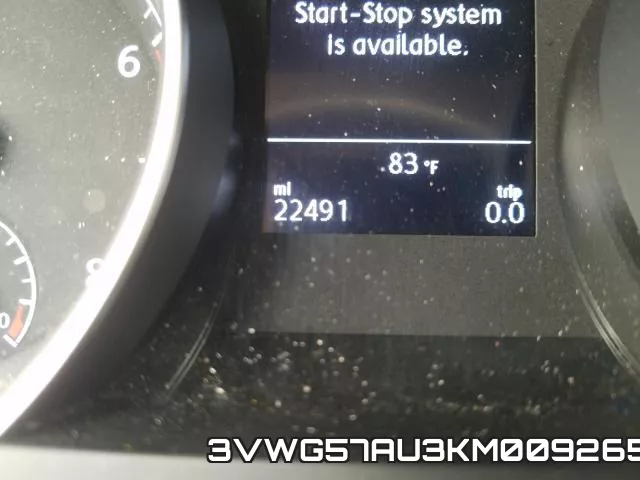 3VWG57AU3KM009265 фото 9