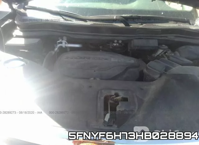 5FNYF6H73HB028894 фото 2
