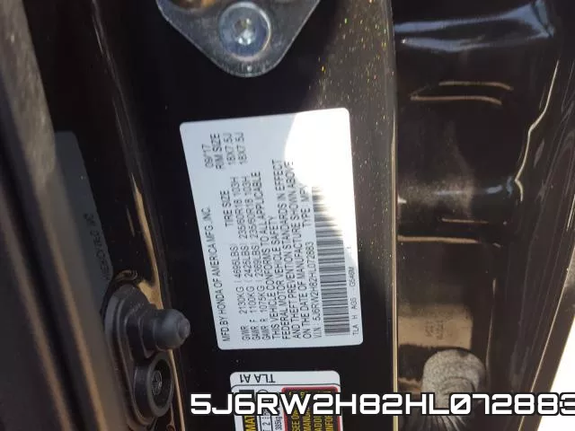 5J6RW2H82HL072883 фото 2