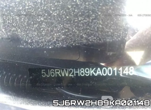 5J6RW2H89KA001148 фото 10