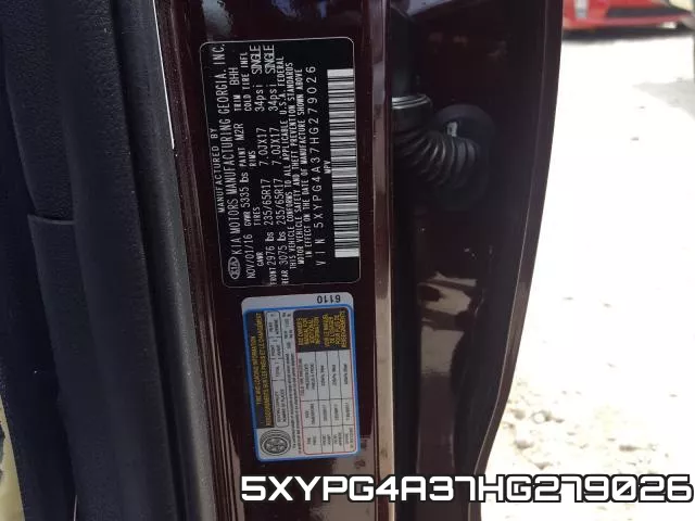 5XYPG4A37HG279026 фото 2