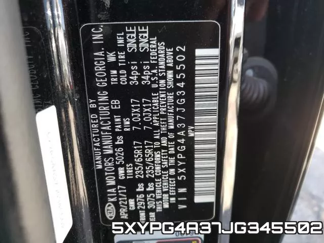 5XYPG4A37JG345502 фото 2