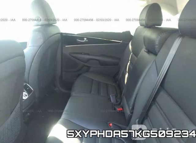 5XYPHDA57KG509234 фото 9