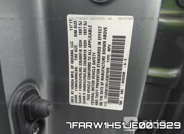 7FARW1H51JE007929 фото 10