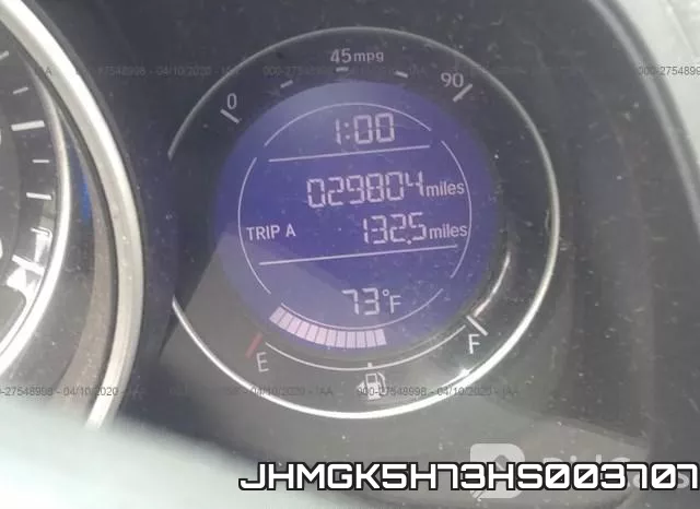 JHMGK5H73HS003707 фото 8