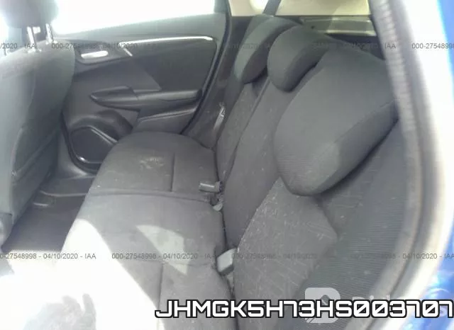 JHMGK5H73HS003707 фото 9