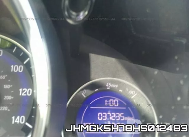 JHMGK5H78HS012483 фото 8