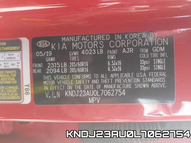 KNDJ23AU0L7062754 фото 2