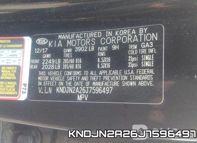 KNDJN2A26J7596497 фото 10
