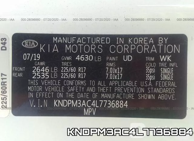 KNDPM3AC4L7736884 фото 10