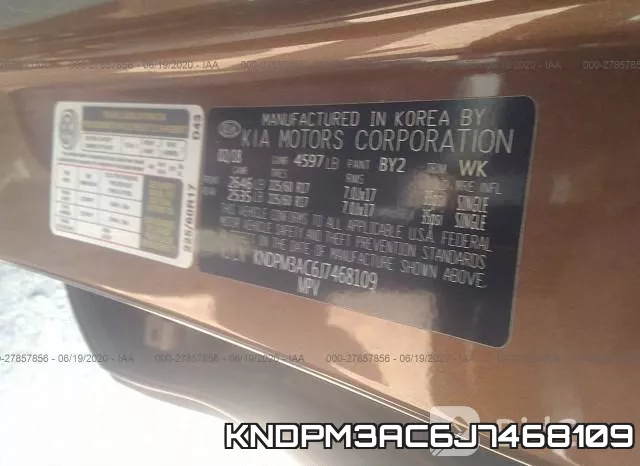 KNDPM3AC6J7468109 фото 10