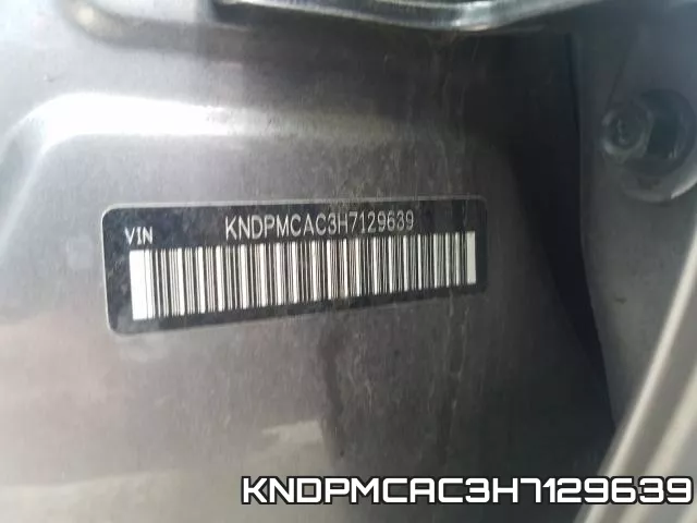 KNDPMCAC3H7129639 фото 2