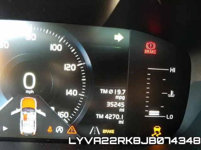 LYVA22RK8JB074348 фото 9