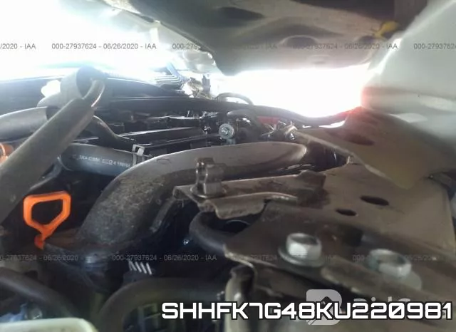 SHHFK7G48KU220981 фото 2