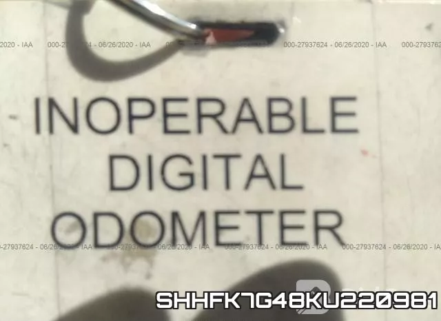 SHHFK7G48KU220981 фото 8