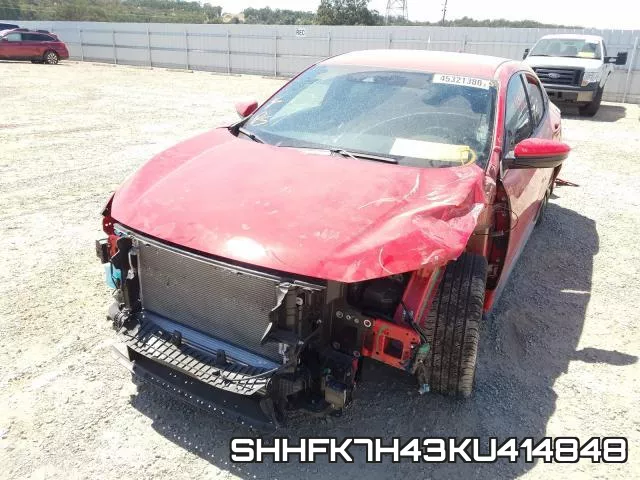 SHHFK7H43KU414848 фото 3