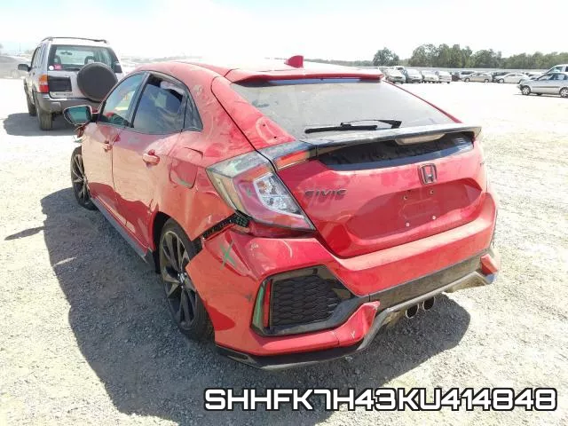 SHHFK7H43KU414848 фото 4