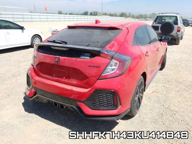 SHHFK7H43KU414848 фото 5