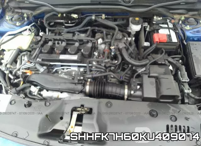 SHHFK7H60KU409074 фото 2