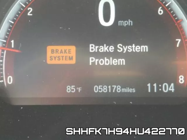 SHHFK7H94HU422770 фото 9