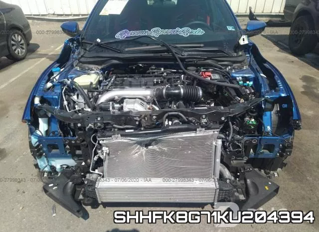 SHHFK8G71KU204394 фото 2