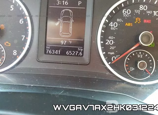 WVGAV7AX2HK031224 фото 8