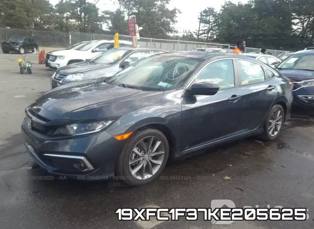 19XFC1F37KE205625 фото 3