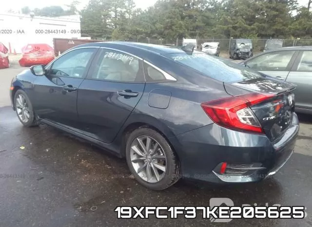 19XFC1F37KE205625 фото 4
