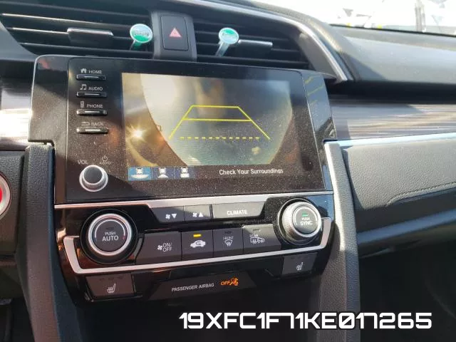 19XFC1F71KE017265 фото 10