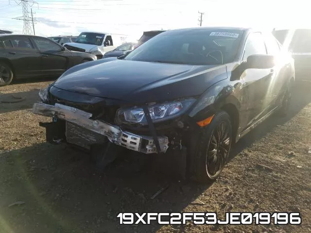 19XFC2F53JE019196 фото 3