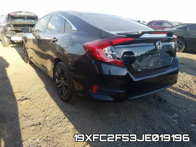 19XFC2F53JE019196 фото 4