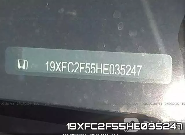 19XFC2F55HE035247 фото 10
