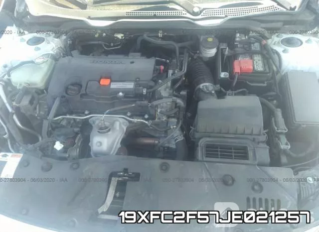 19XFC2F57JE021257 фото 2