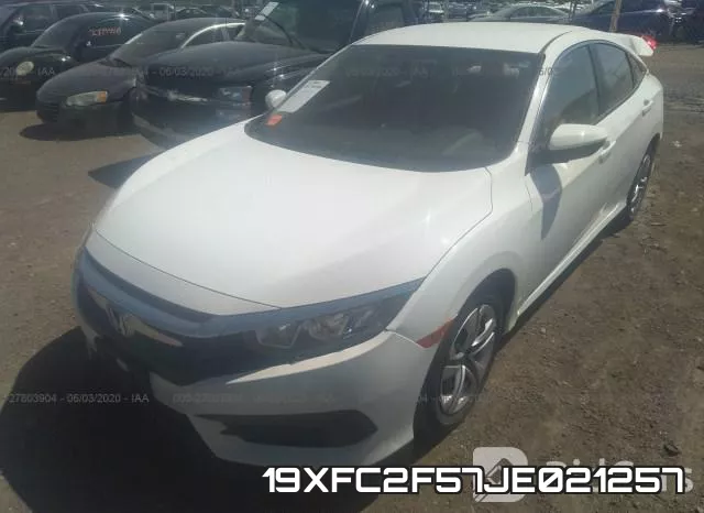 19XFC2F57JE021257 фото 3