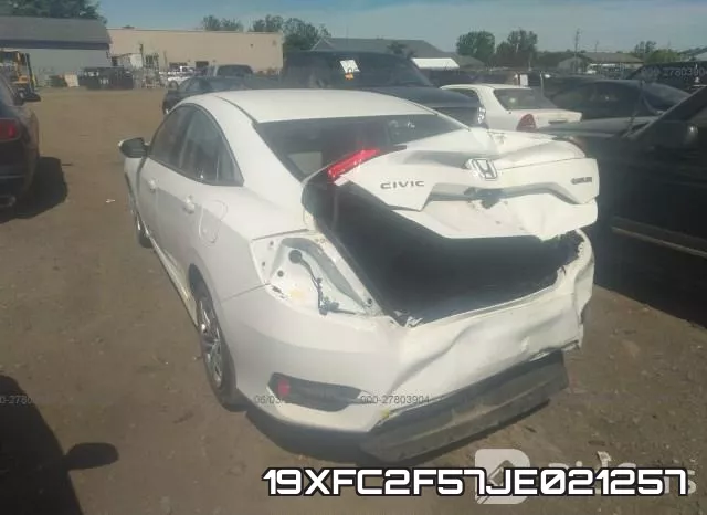 19XFC2F57JE021257 фото 4