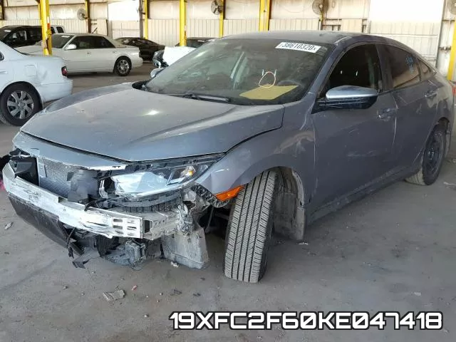 19XFC2F60KE047418 фото 3