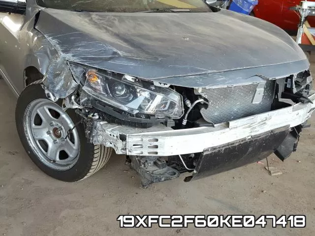 19XFC2F60KE047418 фото 10