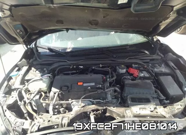 19XFC2F71HE081014 фото 2