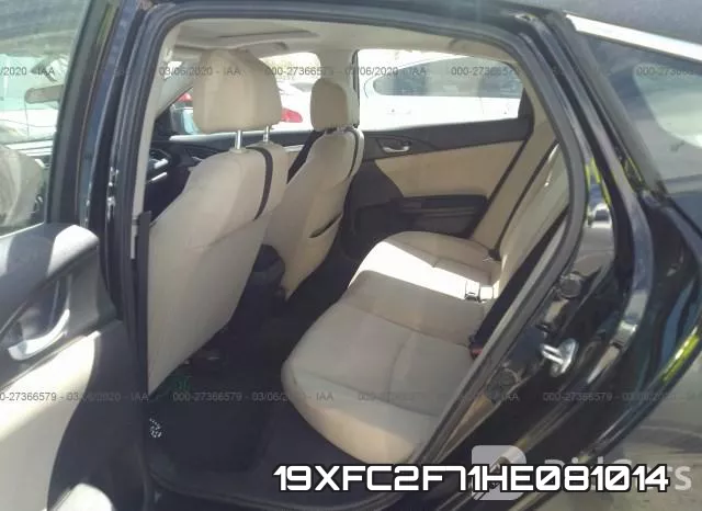 19XFC2F71HE081014 фото 9