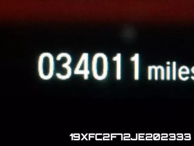 19XFC2F72JE202333 фото 9