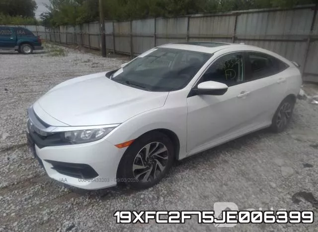 19XFC2F75JE006399 фото 3