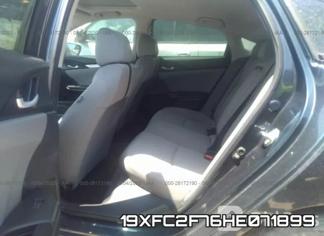 19XFC2F76HE071899 фото 9
