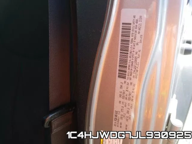 1C4HJWDG7JL930925 фото 2