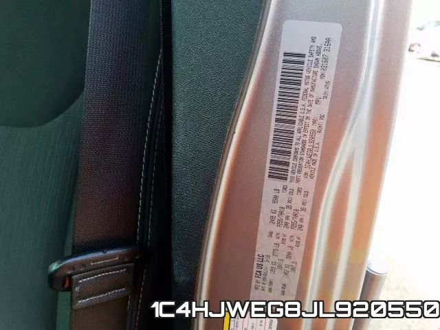 1C4HJWEG8JL920550 фото 2